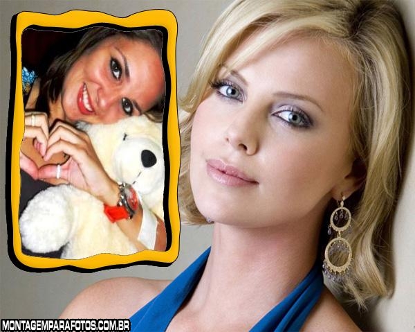 Moldura Charlize Theron