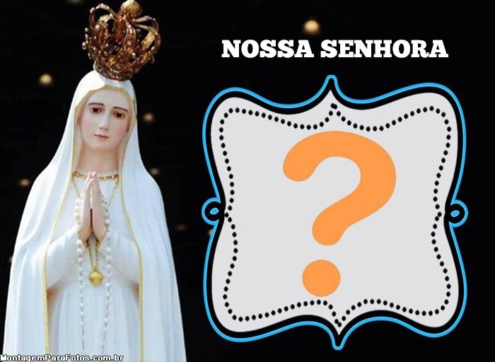 Nossa Senhora Colar Foto