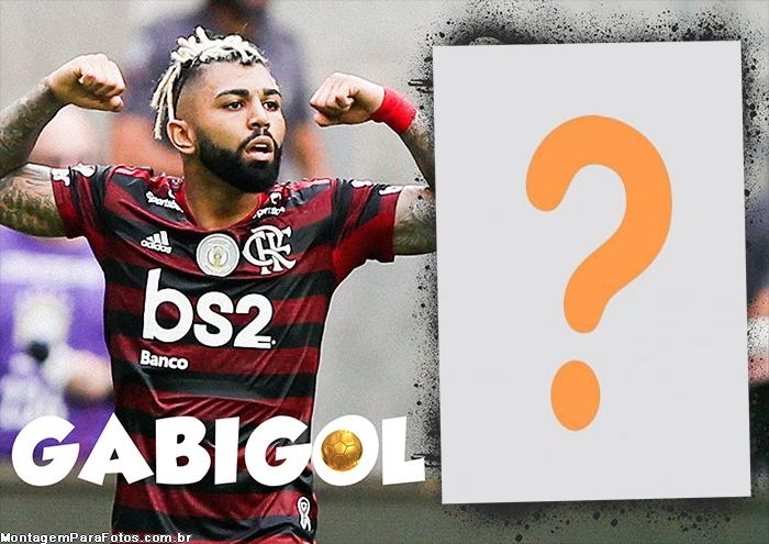 Colagem de Foto do Gabigol