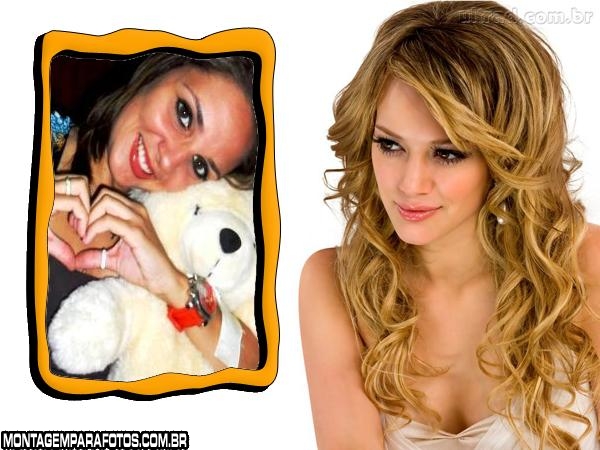 Moldura Hilary Duff