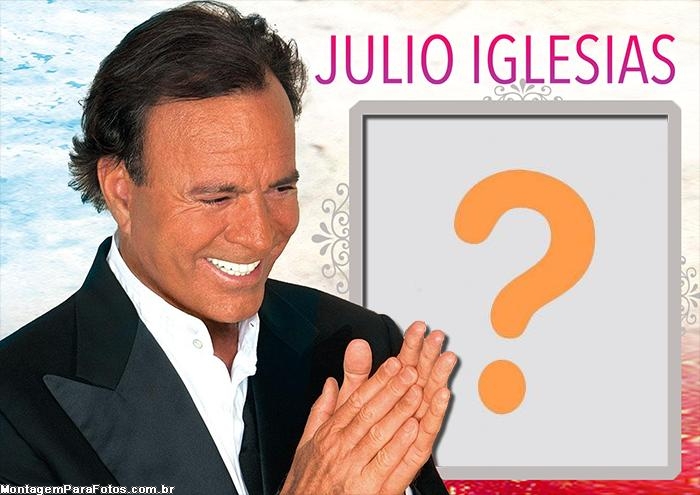 Julio Iglesias para FotoMontagem