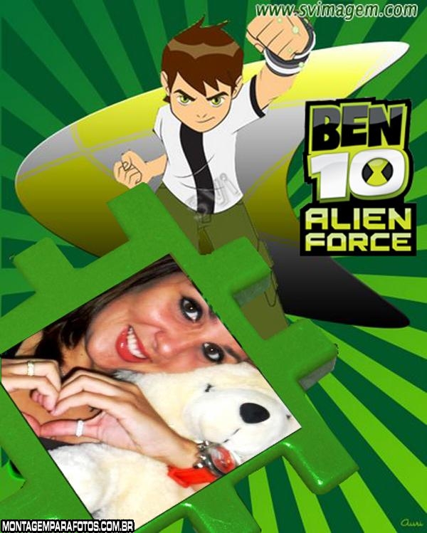 Moldura Ben 10 Alien Force