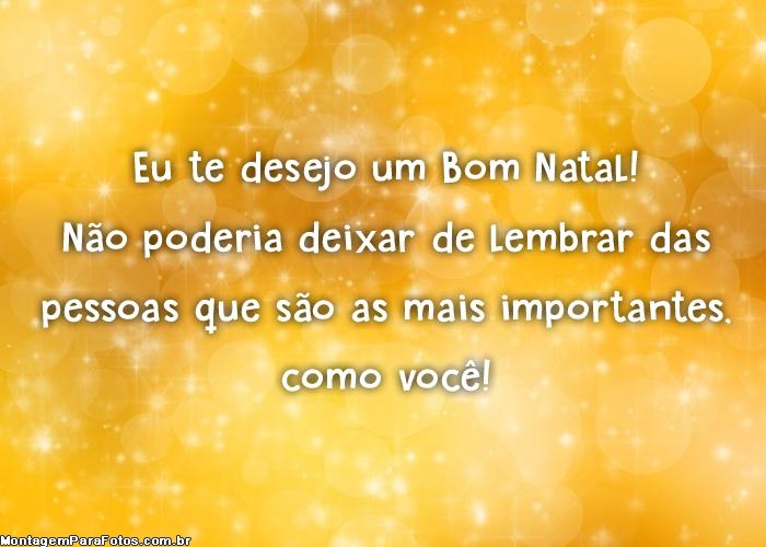 Desejo um Bom Natal