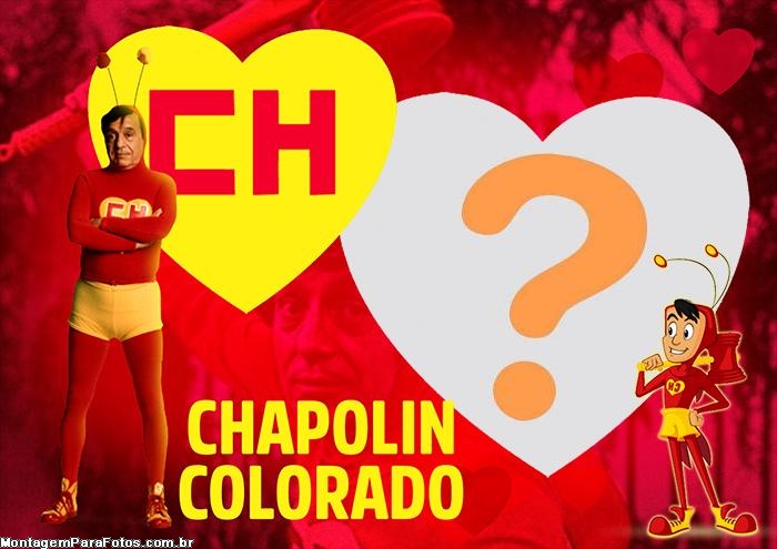 Chapolin Colorado Moldura Montagem Grátis