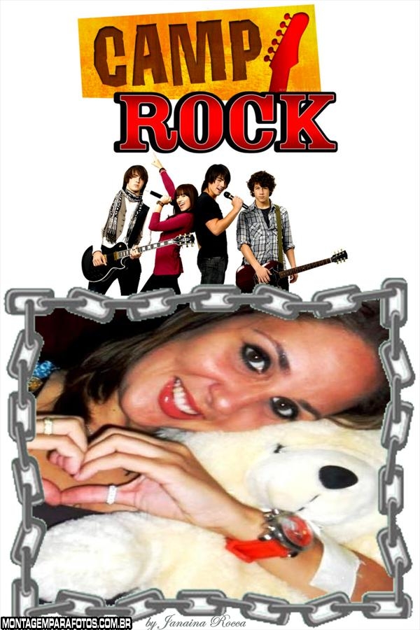 Moldura Camp Rock