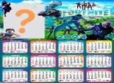 Calendário 2024 Editar Online Grátis Fortnite
