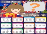 Calendário 2021 Natal com a Titia Foto Montagem