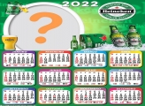 Calendário 2022 Heineken Colagem de Foto