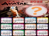 Calendário 2022 Avatar A Lenda de Aang Colar Online