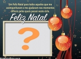 Feliz Natal para todos que me acompanharam Colagem de Foto Online