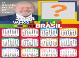 Moldura Calendário 2023 do Lula