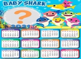 Calendário 2021 Baby Shark