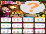 Calendário 2021 Masha e o Urso de Natal