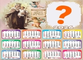 Calendário 2026 Nossa Senhora do Carmo Colar Foto Online