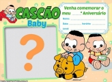 Convite Cascão Baby