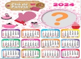 Colar Foto e Imprimir CalendÃ¡rio 2024 ChÃ¡ de Panela