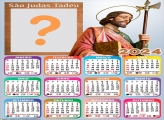 Calendário 2024 São Judas Tadeu Fazer Foto Montagem