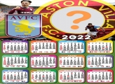 Calendário 2022 Aston Villa para Emoldurar Foto
