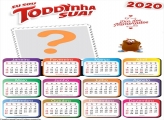 Calendário 2020 Toddynha sua Dia dos Namorados