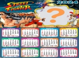 Calendário 2024 Street Fighter Montagem Grátis