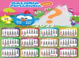 Calendário Online 2022 Galinha Pintadinha Mini