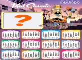 Calendário 2026 Kid Cosmic Montagem de Foto