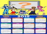 Calendário 2019 Personagem Lazy Town Desenho