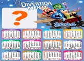 Calendário 2026 Divertidamente Foto Colagem