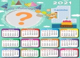 Calendário 2021 Primeiro Aniversário 1 Ano