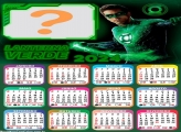 Calendário 2024 Lanterna Verde Criar Online Foto Montagem