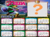Calendário 2024 Zelda Personalizar Online