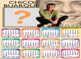 Colar Imagem Calendário 2024 Chico Buarque