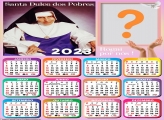 Calendário 2023 Santa Dulce dos Pobres Fazer Montagem Online