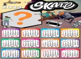 Calendário 2023 Skate para Foto Colagem Online