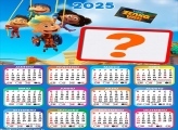 Calendário 2025 Time Zenko Vai Foto Montagem Grátis