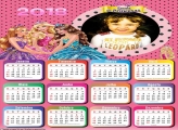 Calendário 2018 Escola de Princesas