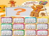 Calendário 2023 Biscoitinho do Shrek Colar e Imprimir