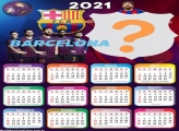 Calendário 2021 Barcelona