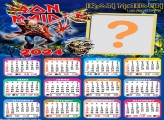 Calendário 2024 para Fotos Online Iron Maiden