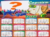 Calendário 2026 Capoeira Emoldurar Foto Online