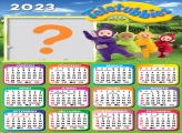 Calendário 2023 Teletubbies Colagem de Foto Grátis