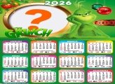 Calendário 2026 O Grinch Criar Montagem