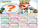 Calendário 2026 Toy Story Colagem Online