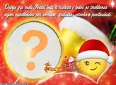 Feliz Natal Gratidão Carinho e Positividade Moldura