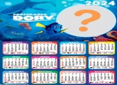 Calendário 2024 Procurando Dory Montagem Infantil