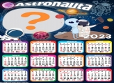 Criar Online Calendário 2023 Astronauta