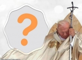 Não tenha medo Papa Francisco Moldura