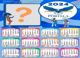 Calendário 2024 Portela Escola de Samba Monta Foto