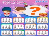 Calendário 2025 Soldadinho de Chumbo e Bailarina Foto Montagem Grátis
