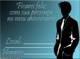 Convite Aniversário Adulto Online